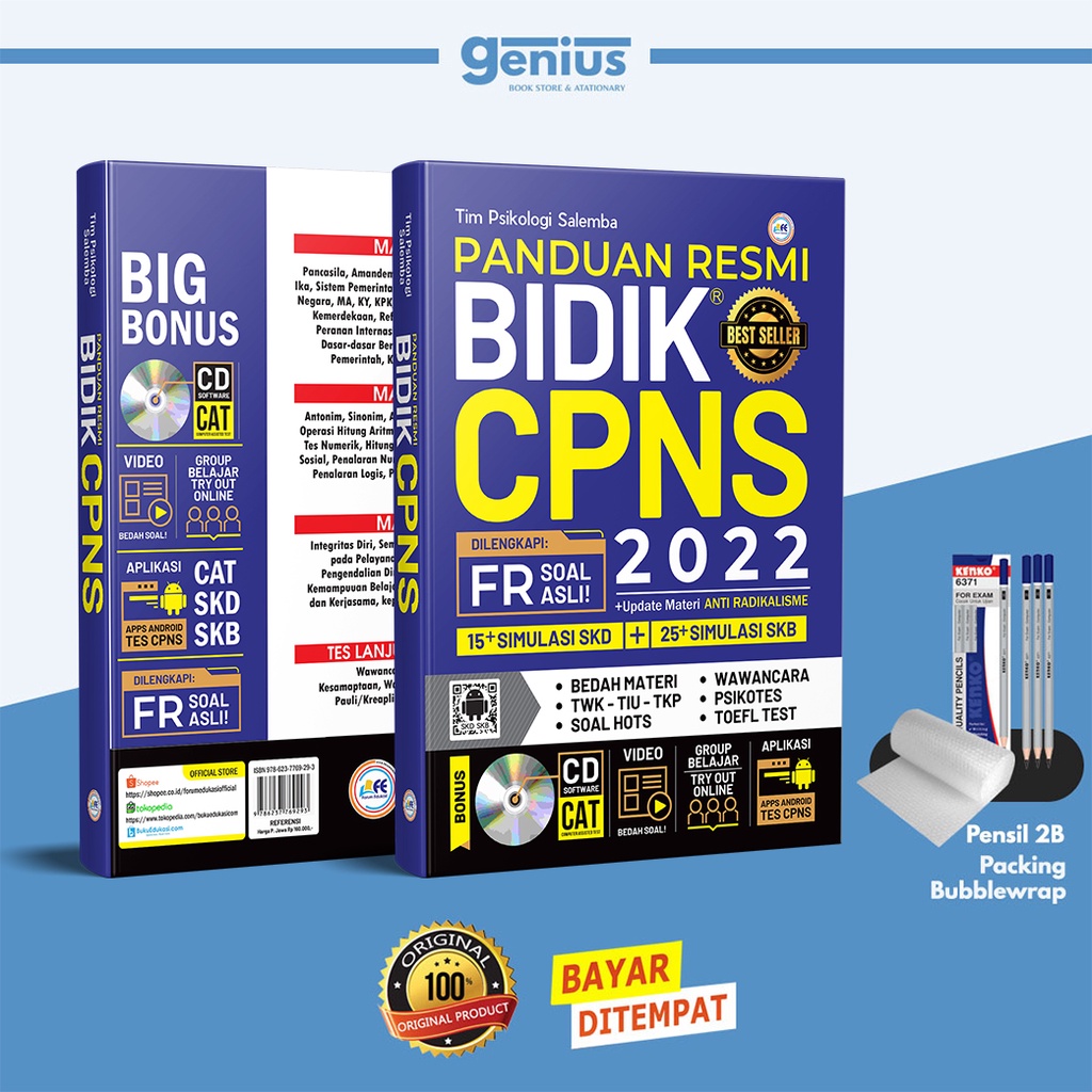 Buku CPNS Panduan Resmi Bidik CPNS 2021-2022-2022 Bidik CPNS