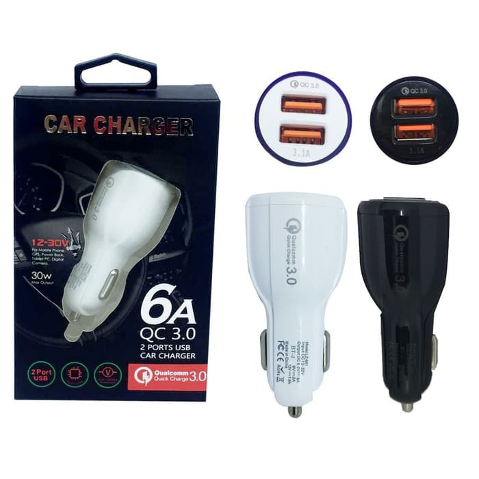 [RO ACC] 6A BATOK SAVER CHARGER MOBIL QUALCOMM DUAL USB