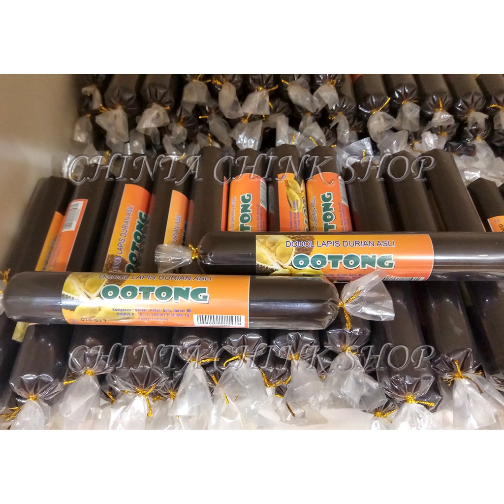 

Dodol Ootong Lapis Durian Asli Lampung 220g