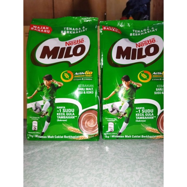 Jual Milo 1kg Malaysia Orginal Shopee Indonesia 9383