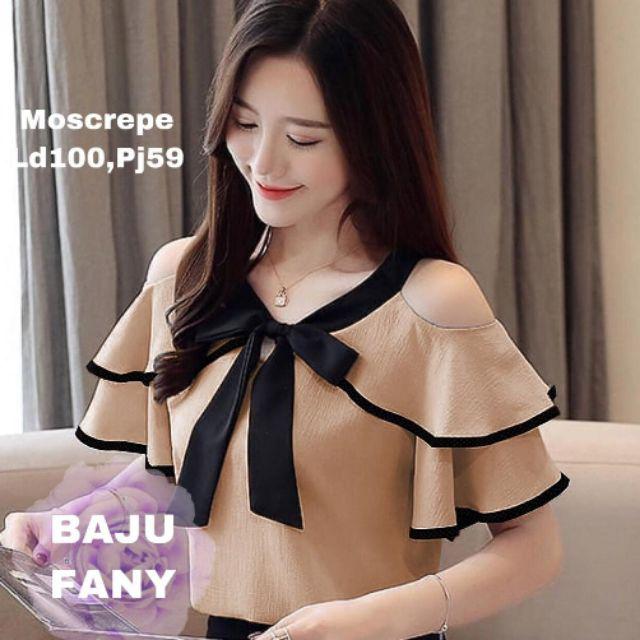 COD✔ BAJU FANY FIT XL / BJ FANY / HIGH QUALITY BLOUSE WANITA PAKAIAN WANITA BLOUSE ATASAN WANITA-COKSU