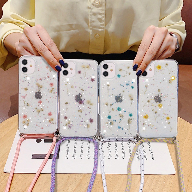 Dried Flower Case ALL PHONE TYPES! iPhone Oppo Vivo Xiaomi Samsung Realme 12 S21 S20 S10 plus ultra