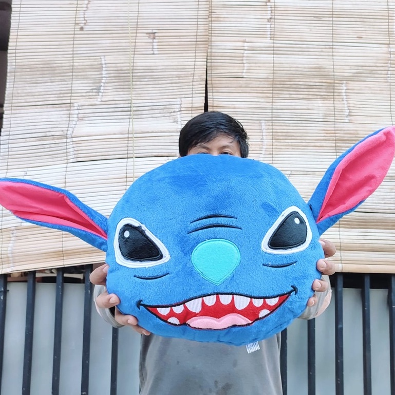 Boneka Bantal Stitch/boneka bantal karakter lucu/boneka bantal terbaru/boneka terbaru/bantal sofa lucu