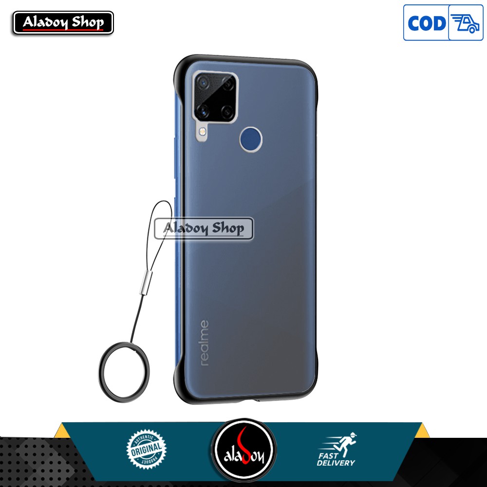 Case REALME C11 REALME C15 Ultrathin Frameless Premium Hardcase