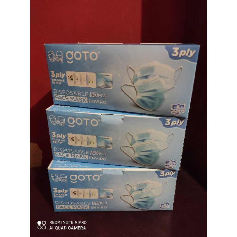 MASKER GOTO 3 PLY / DAILY MASK