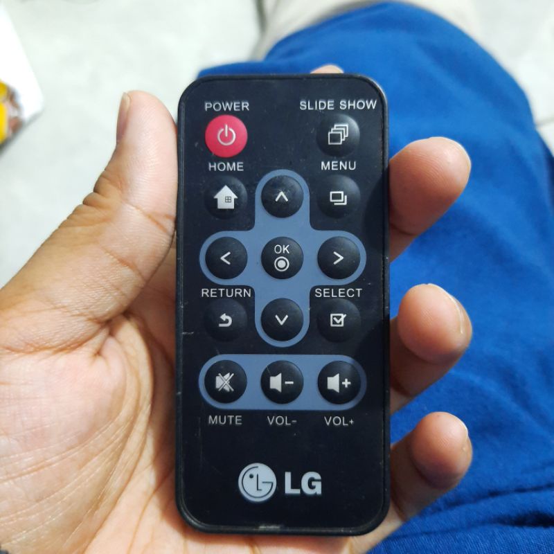 REMOTE REMOT DVD TAPE LG KOTAK HITAM ORIGINAL ASLI