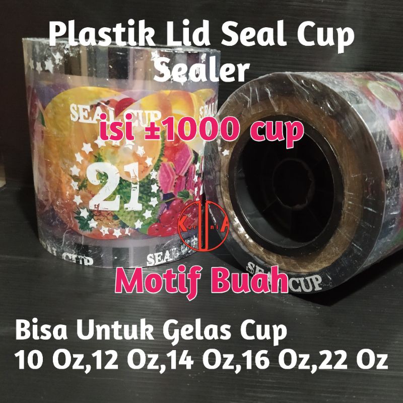 Plastik Lid Seal Cup Sealer / Lid Cup Sealer