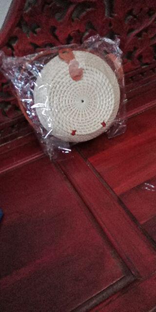 Tas Rotan Kendi / Bola Decoupage