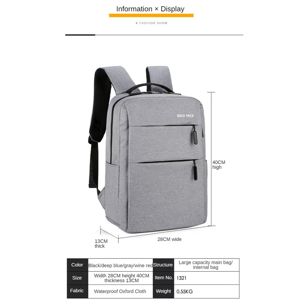 DT - 01 Tas ransel Backpack Distro original DT_123  gendong bag pack pria wanita sekolah waterproof