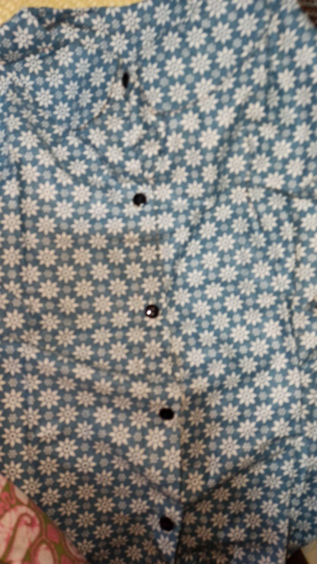 Griyabatikbimi Blouse Batik Anak Perempuan Lengan Panjang Size M Usia 7-8 Tahun