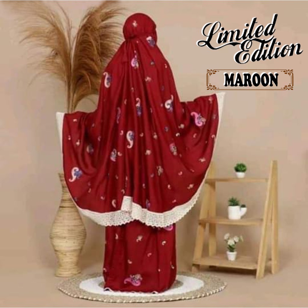 Mukena Embroidary Katun Mukena Katun Mukena Dewasa Katun Mukena Jumbo Mukena Bali Mukenah Khadijah