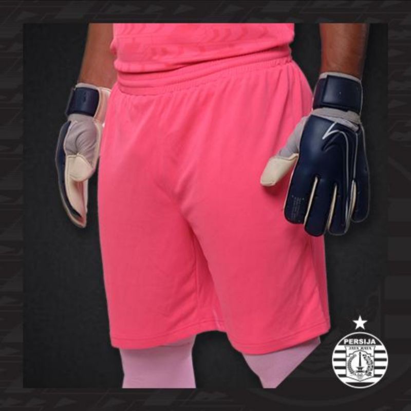 Apparel Juara - Short Pants Original Persija Player Issue Goalkeeper Away Pink 2020