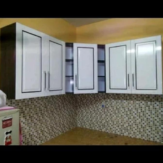 Kitchen Set Atas L 5 Pintu / Lemari Gantung / Rak Gantung Dapur 708 Akalipa