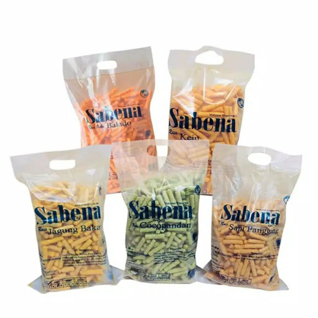 

1 Dus isi 5 Pack Makanan Ringan Sabena Stick 360gr Aneka Rasa Enak dan Gurih