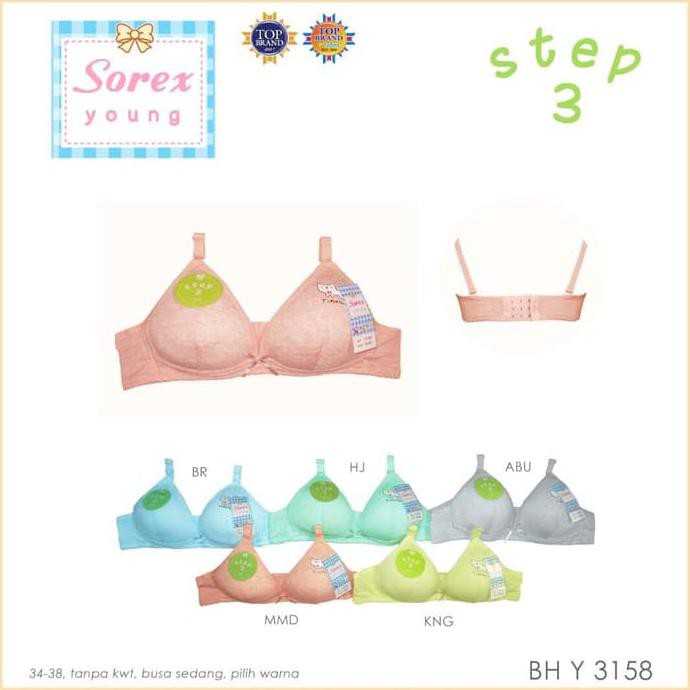 Sale Bra Untuk Anak Perempuan Abg Sorex Young Bh Y 3158 Dijamin Murah - Biru Muda, 38 Ori