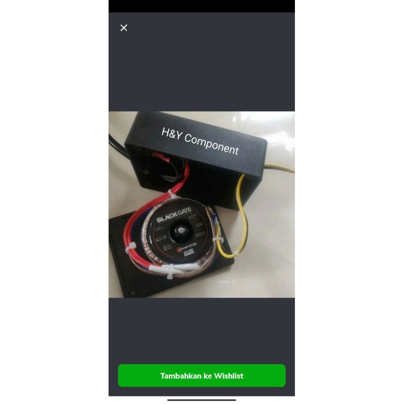 trafo toroid  12v 1.5a for tube 6j1 6j2