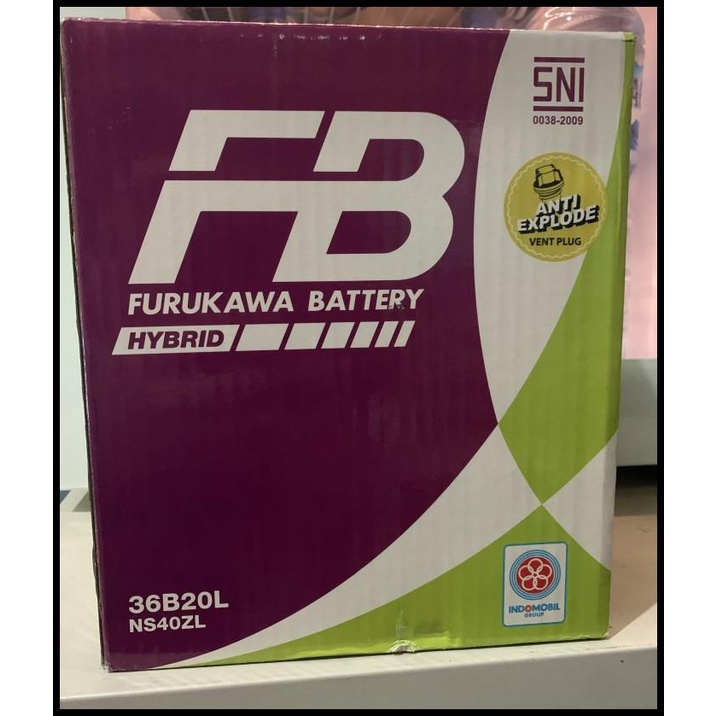 Aki Mobil Fb Furukawa Battery Ns40Zl Hybrid