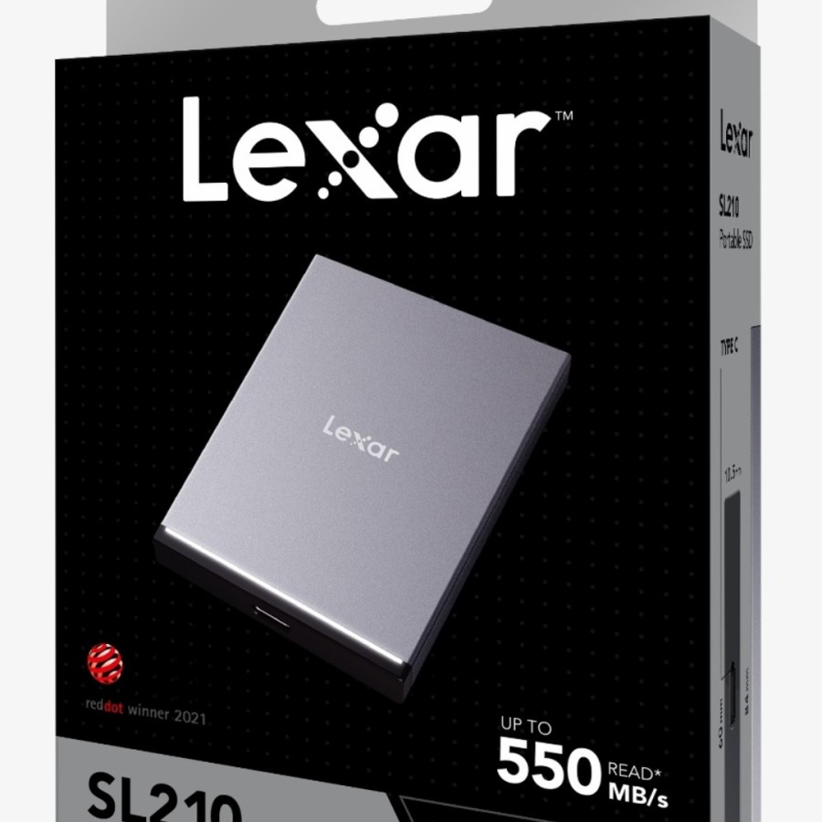 Lexar SSD LSL210X002T-RNNNG Portable 2 TB USB Type C