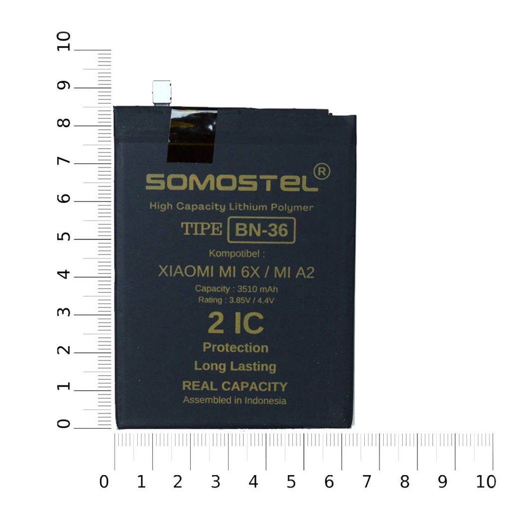 Somostel - BN36 Mi 6X / Mi A2 - Batre Batrai Baterai