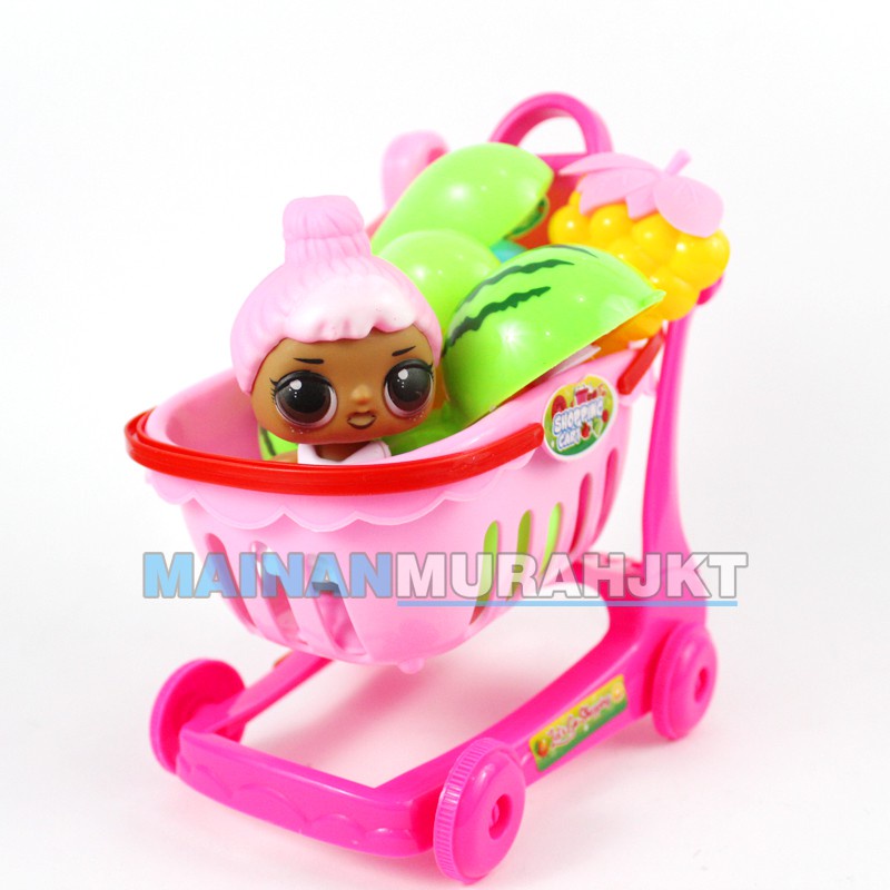 MAINAN ANEKA BUAH SAYUR TROLLY BONEKA MF19