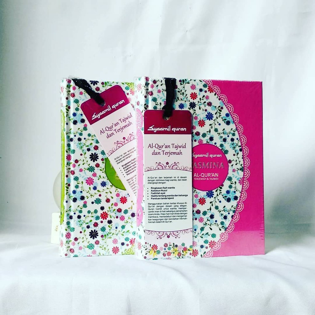Syaamil Quran Yasmina Rainbow B6 Hard Cover