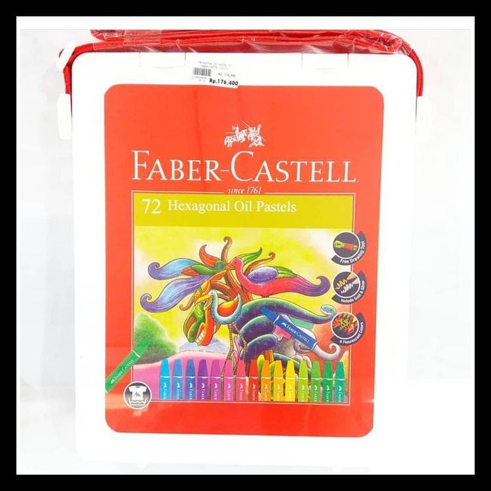 

Gramedia Cirebon - FABER CASTELL HEXAGONAL OIL PASTEL SET 72