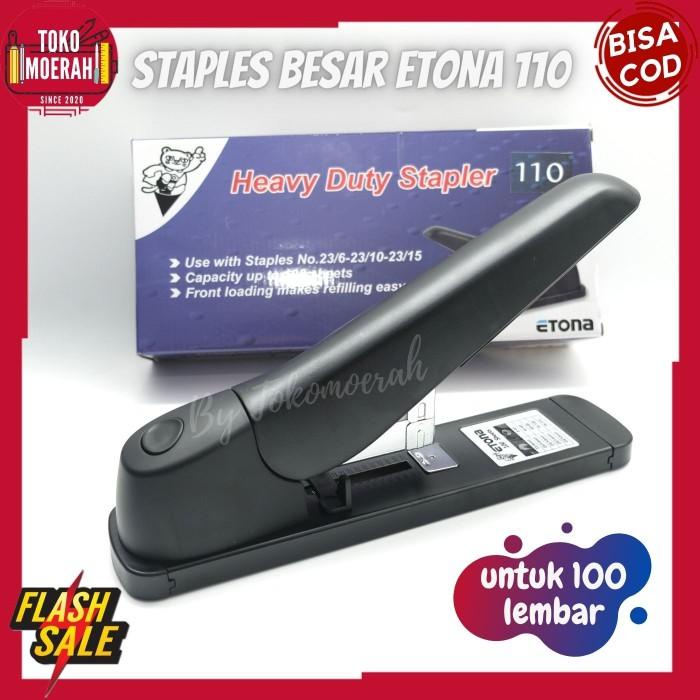 

Staples Besar / Staples Etona 110 Heavy Duty / Stapler Jilid Termurah