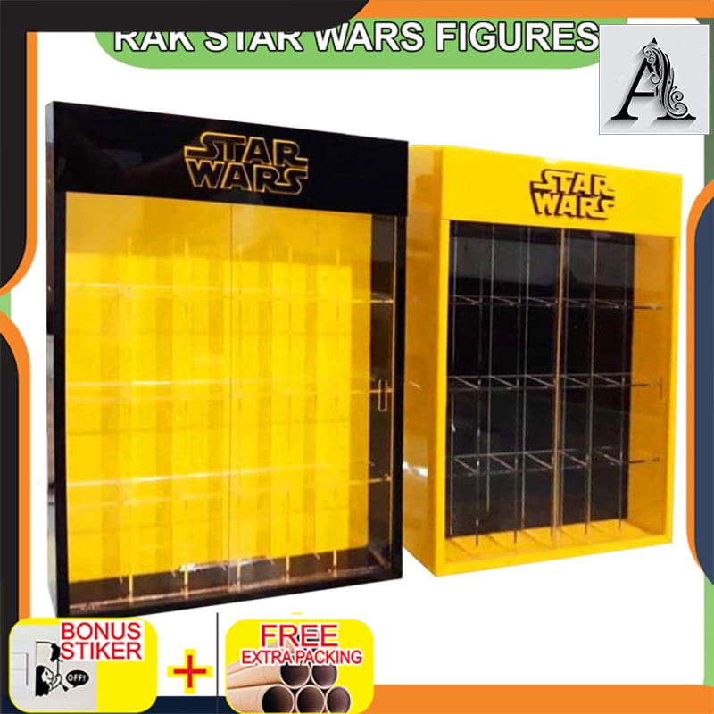 

Terlaris Rak Akrilik Star Wars Converge ISI 24 LOGO 3D