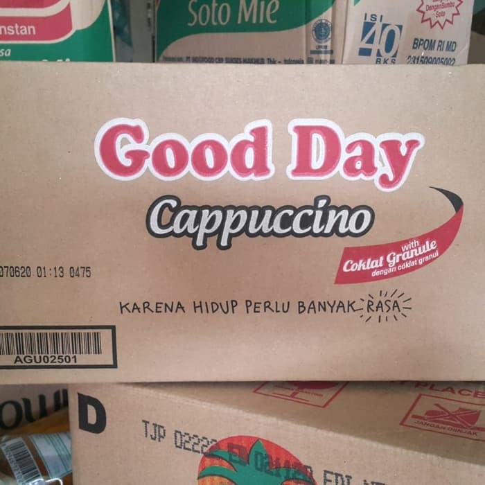 Kopi Good Day Cappucino 25 G 1 Dus | Shopee Indonesia