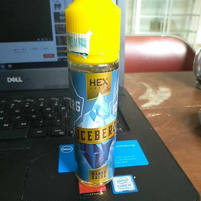 ICE BERG MANGO SALSA BY HEX ICEBERG 60ML LIQUID PREMIUM