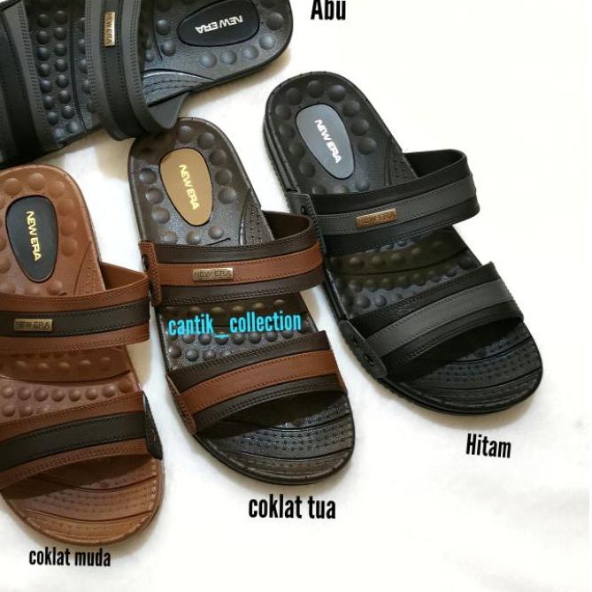 ➳ Sandal New Era Pria 8014 - Sandal Slop Pria New Era ❅