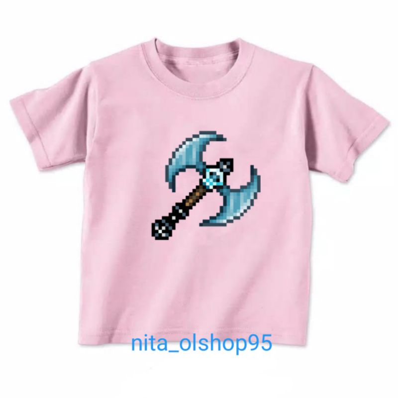 baju minicraft kaos anak Minecraft