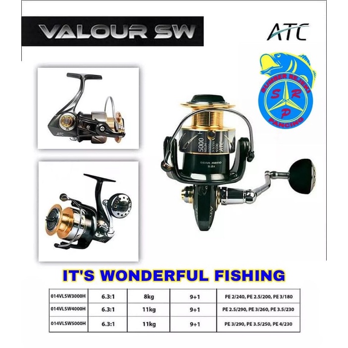 Reel ATC VALOUR sw 3000h/4000h/5000H