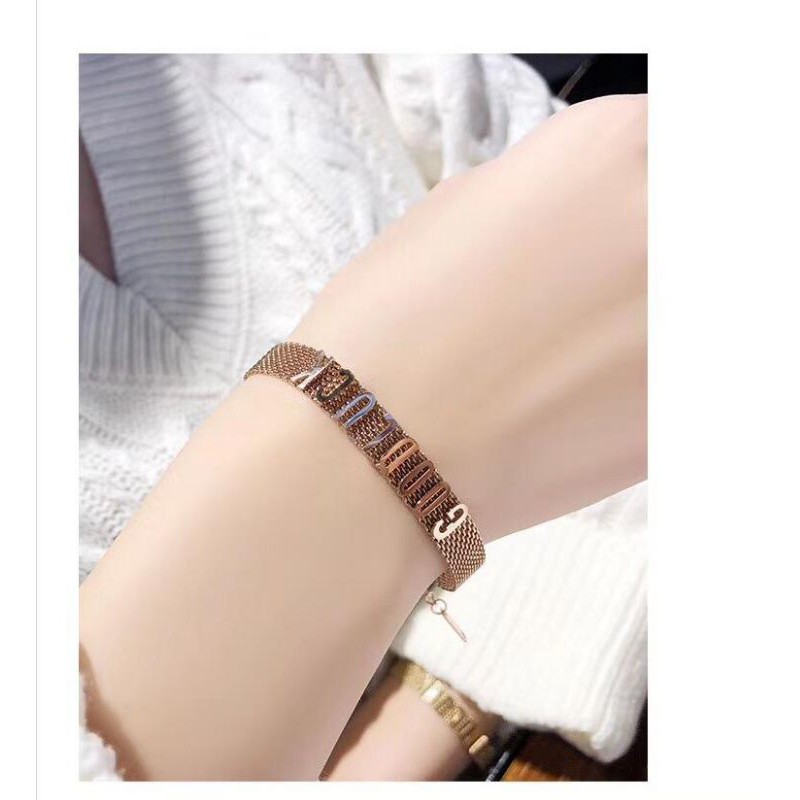 gelang tangan titanium impor anti karat/gelang tangan anti karat/gelang tangan titanium good luck