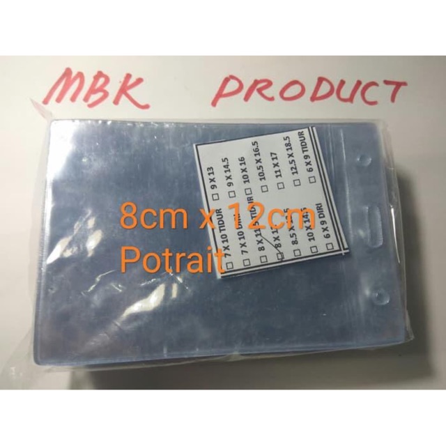

Plastik panitia 8CM X 12CM