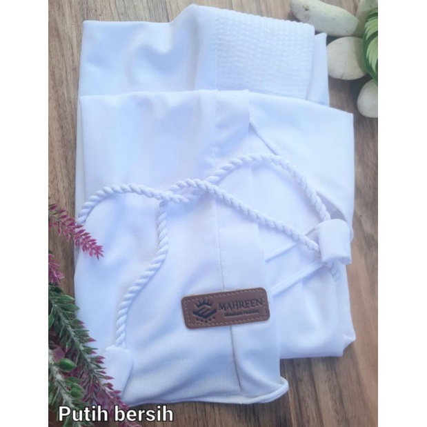 ped ropel kids ORI MAHREEN jilbab sekolah TK SD putih Pramuka marun Jersey premium