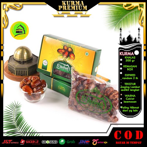 

Kurma Khalas Premium Kemasan Box 500 Gram