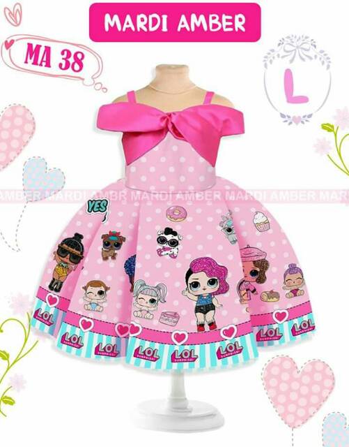 MA38 DRESS ANAK KARAKTER