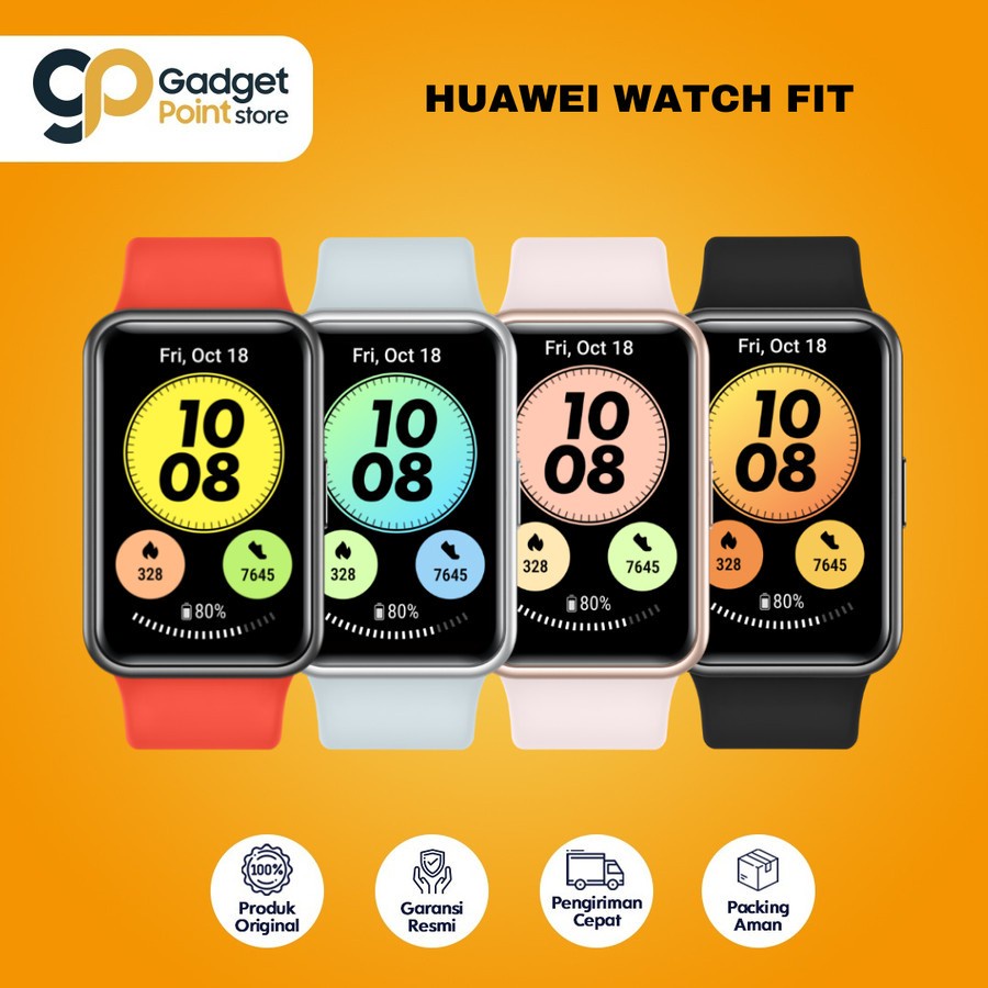 Huawei Watch Fit Smartwatch - Garansi TAM 1 Tahun