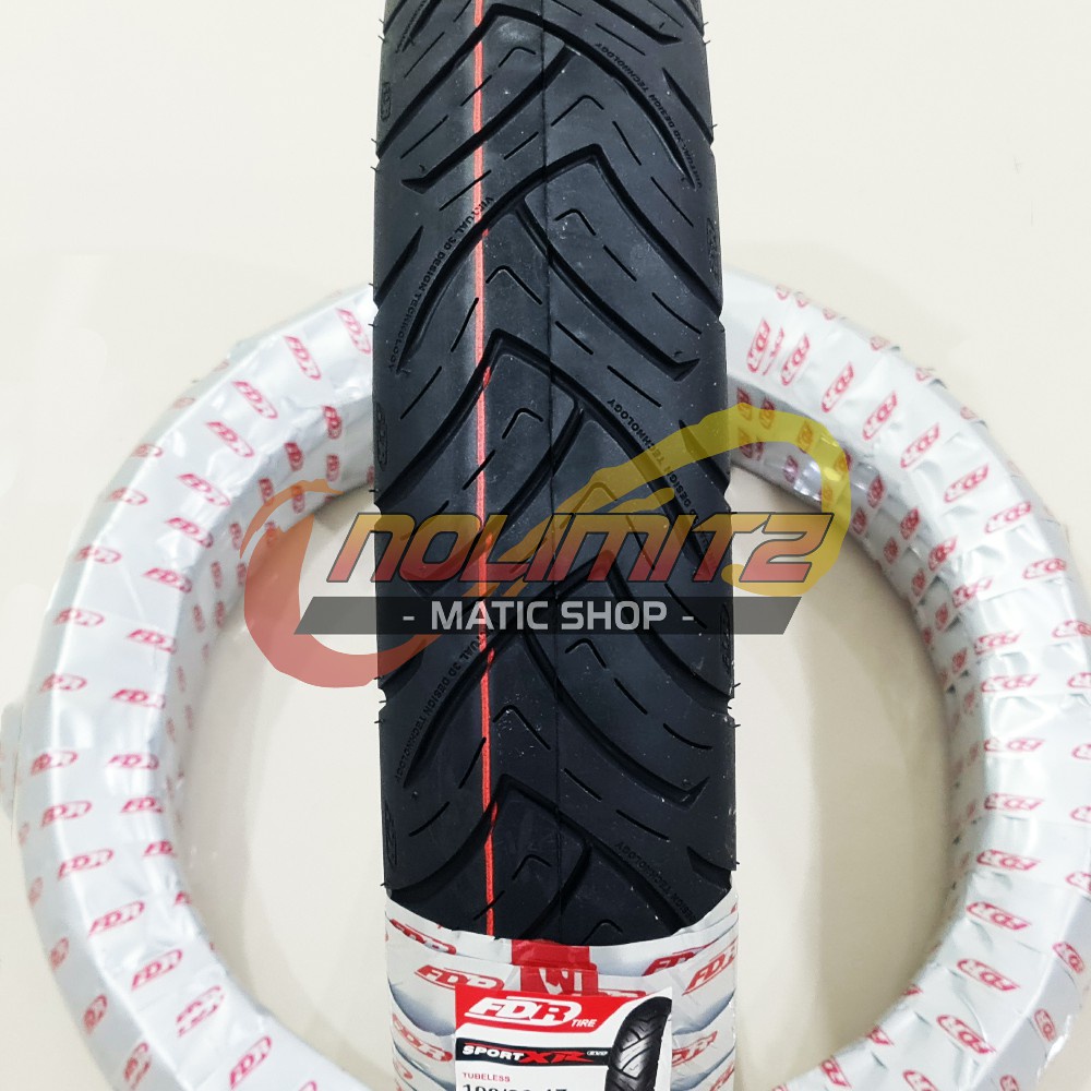 Ban Motor FDR Sport XR Evo 100/80 - 17 Tubeless Vega Jupiter Vixion