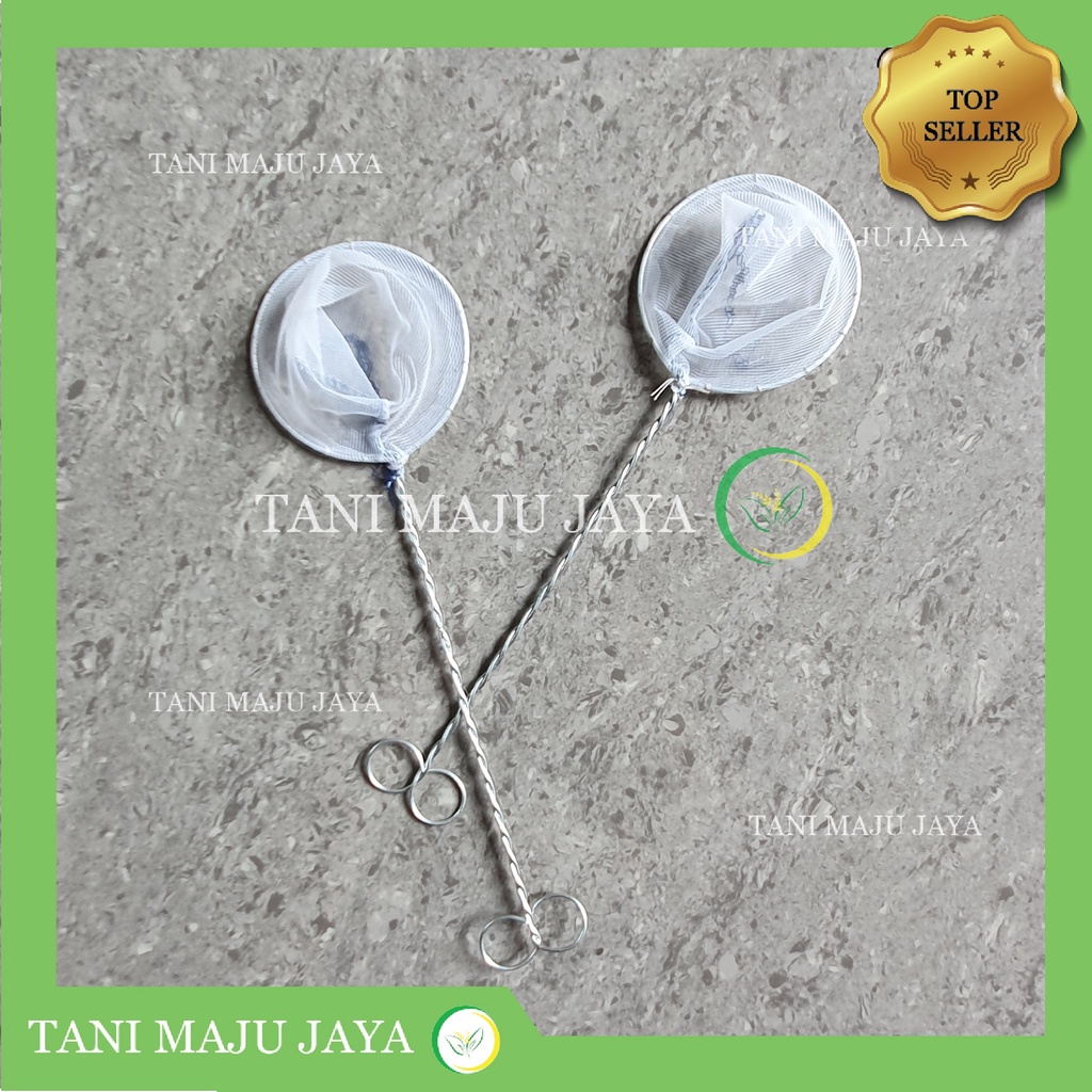 Jaring Serokan Ikan Mini Bulat Lebar 6 cm Aquarium Aquascape