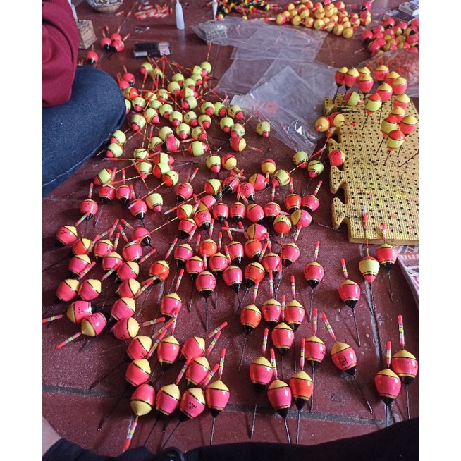 Terbaru Pelampung Pancing Isi 20 Kelman Viber Spon