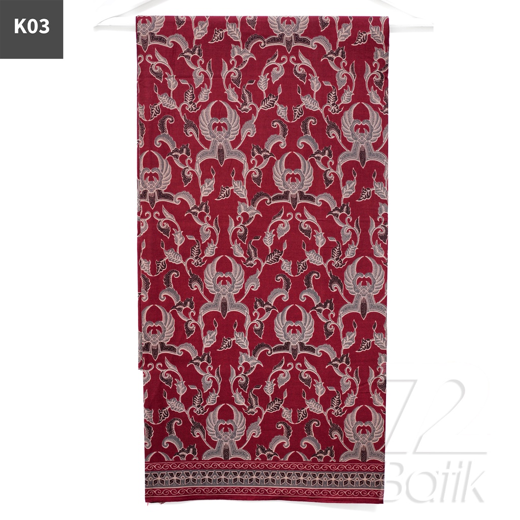 KAIN BATIK PREMIUM Bahan Katun Motif Kembang Crown Warna Cream 721389 Cap 72 Jarik Jarit Samping Kebat Panjang Batik Katun Modern Premium Bahan Seragam Batik Pernikahan Kantor Keluarga Murah Kamen Jadi Batik Bali Lembaran