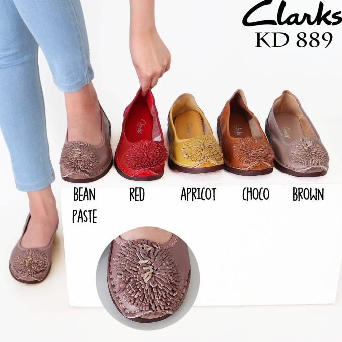 KD 889 Sepatu clarks wanita/sepatu kulit wanita/clarks original/clarks Termurah