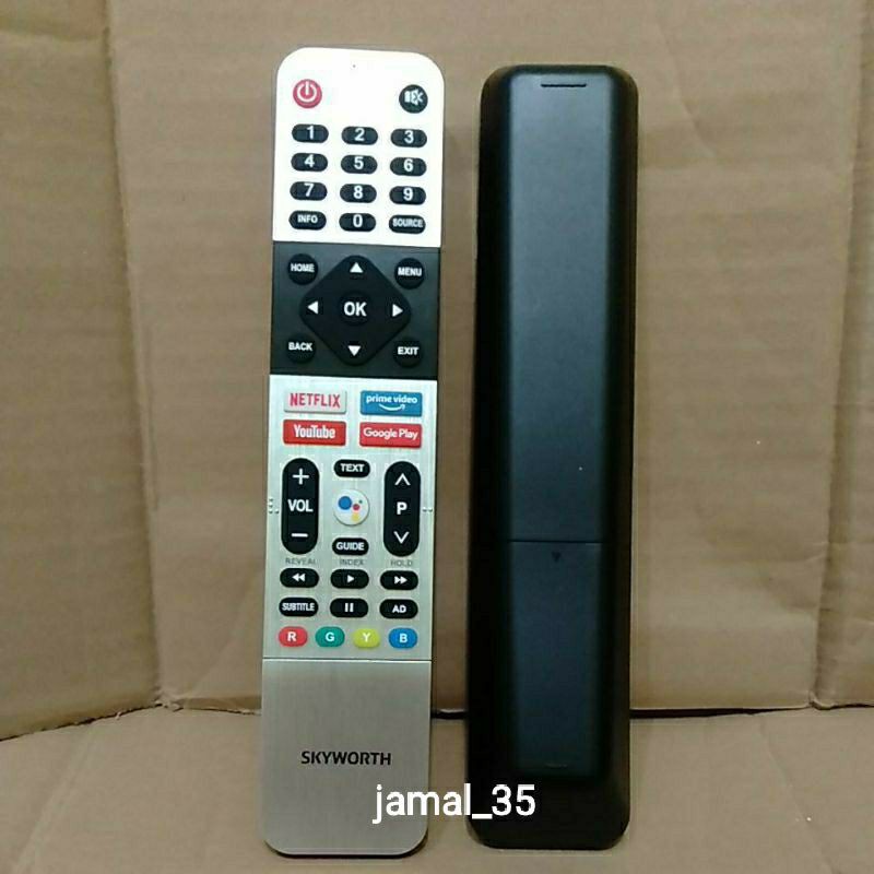 REMOTE REMOT TV SKYWORTH/COOCAA/Coocaa android SMARTV LED LCD NETFLIX YOUTUBE ORIGINAL