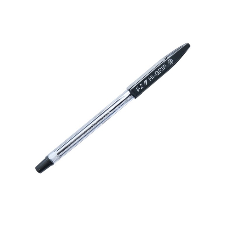 

Snowman Ballpoint Pen HI-GRIP Medium - V2 BLACK