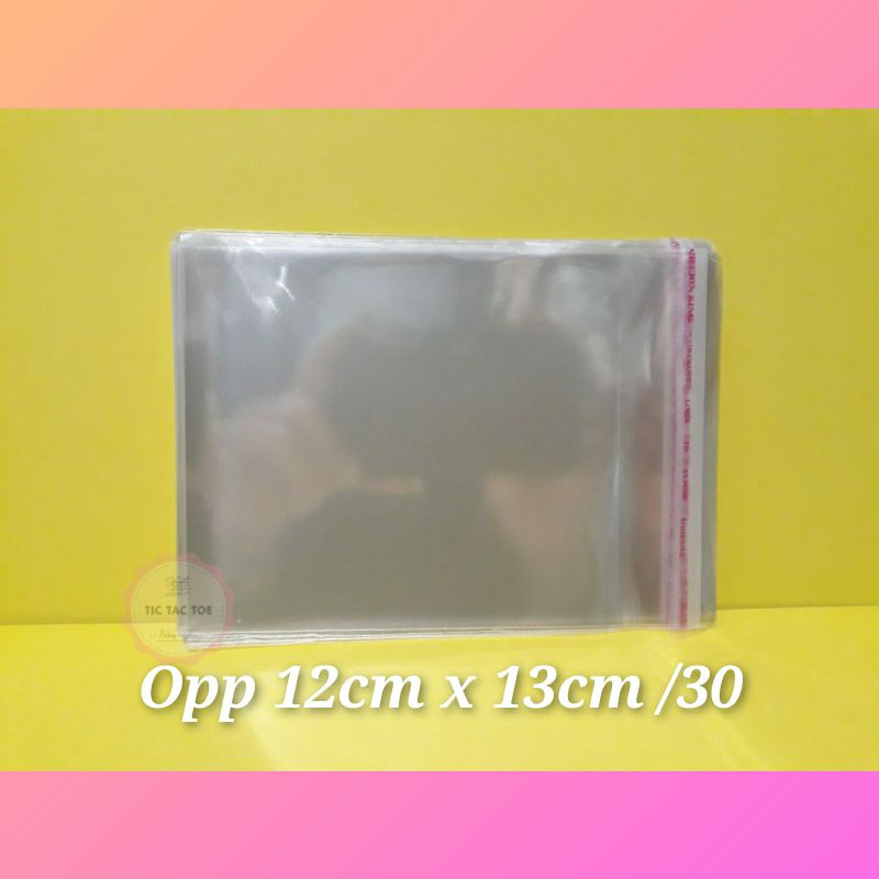 opp 12cm x 13cm tebal