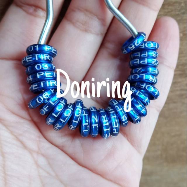 Ring Burung Donat Slim  Laser Merpati