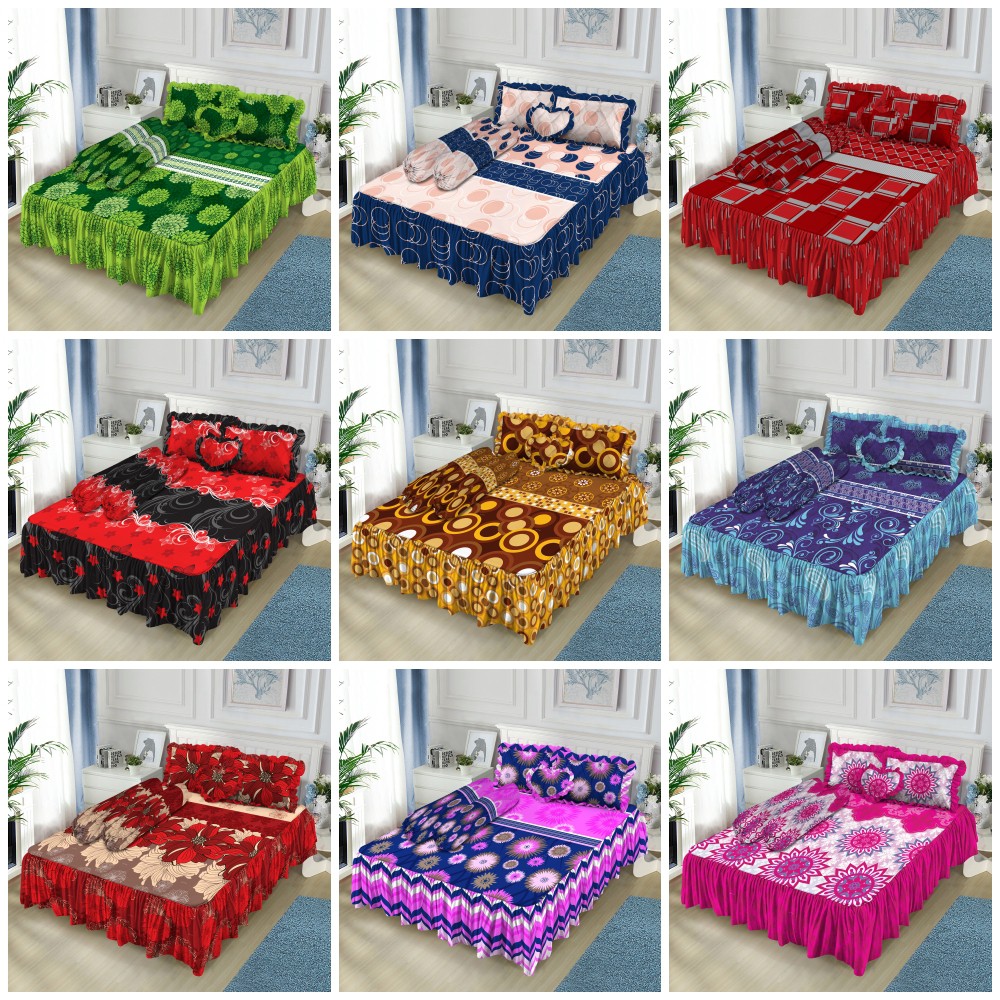 Lady Rose - Sprei RBB / Rumbai Bantal Busa King (180x200) Terlaris pilihan