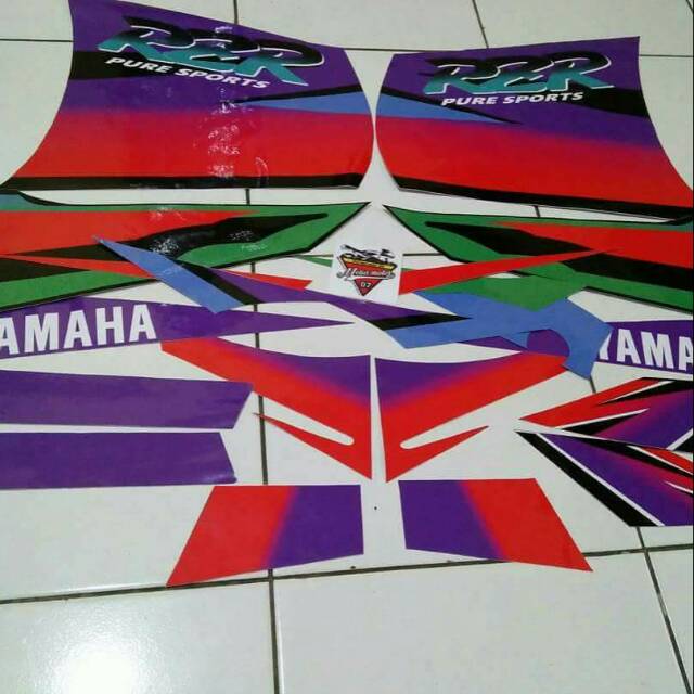 Striping yamaha RZR 135 old cbu